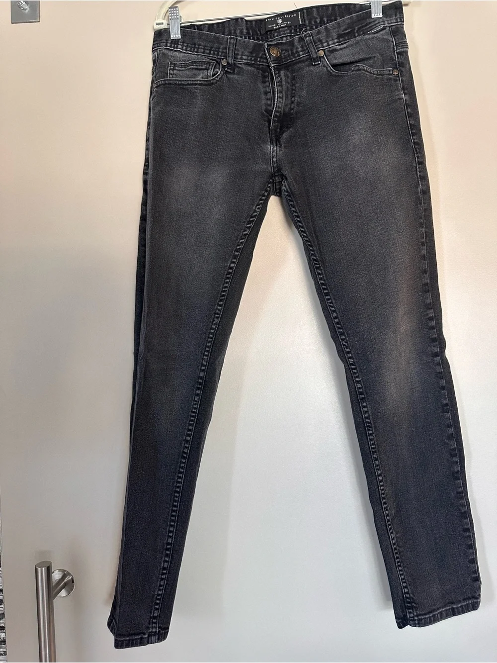 Zara Men’s Black Slim Stretch Jeans